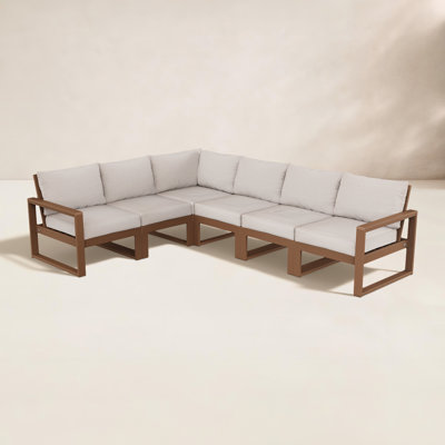 POLYWOOD® Edge 111" Patio Sectional