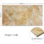 Carreau de marbre beige doré jaune, 12 * 24, poli, ajoutant de la chaleur à votre maison poli 12 x 24 pouces, pour les projets de décoration