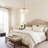 Modern 5-Light Gold Dimmable Capiz Shell Tiered Chandelier-339180067-339086453-337397353
