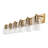 Stover Seeded Glass/Iron Modern Contemporary LED Vanity Light-1836083953-1836083964