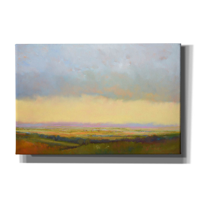 «Distant View» par William McCarthy, H 12 po x l 18 po x P 0,75 po