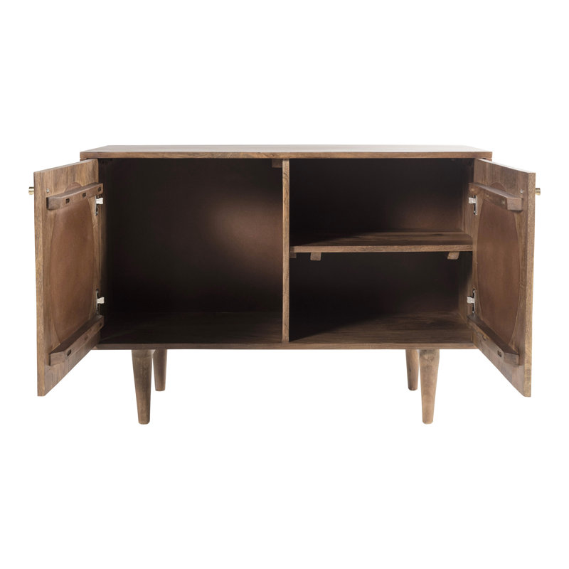 Peltz 39.5'' Solid Wood Sideboard, Walnut