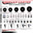 Phenolic Swivel Expanding Stem Caster Set with Brake SCC PLB 3" x 1-1/8"