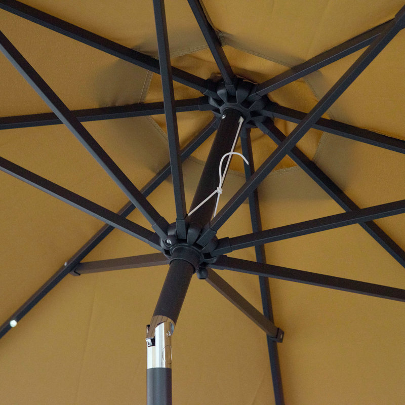 Parasol de marché 9 pi Himes, Beige