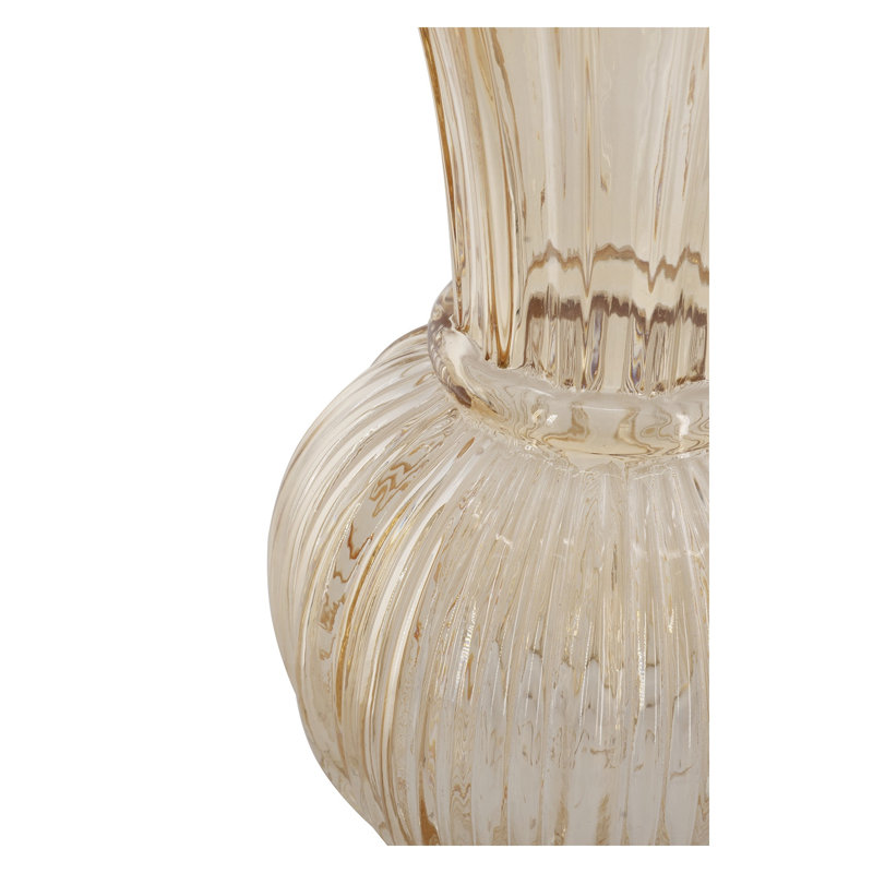 Vase en verre Amber