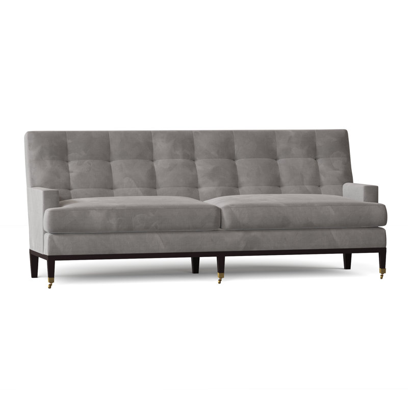 Sofa, 72" W, Aubrey Silver
