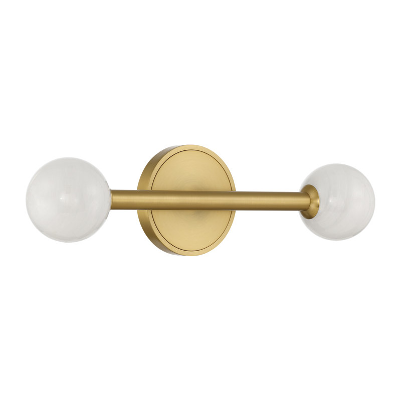 17.75'' LED Luxe Gold Bathroom Vanity