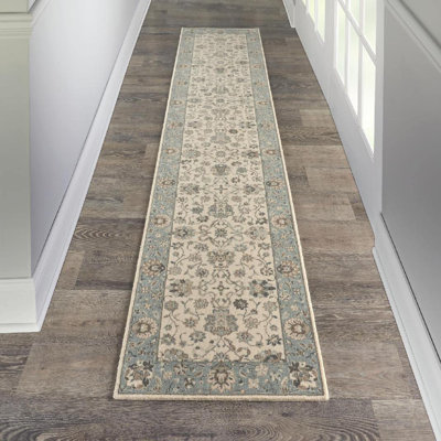Crownover Wool Oriental Indoor Rug
