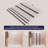  Free-folding Bathtub Tri-fold Tempered Glass Door - No Assembly Needed, Easy to Install-124845440