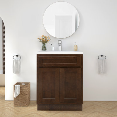 Hibbitts 24'' Single Bathroom Vanity Base Only