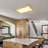 Modern Dimmable Flush Mount With Selectable Led
