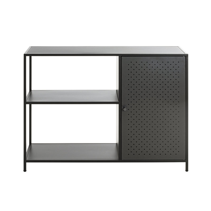 Fiorito 75cm H x 100cm W Metal Standard Bookcase