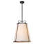 Luminaire suspendu effilé à 3 lumières avec abat-jour en lin-1917082018-1917082025