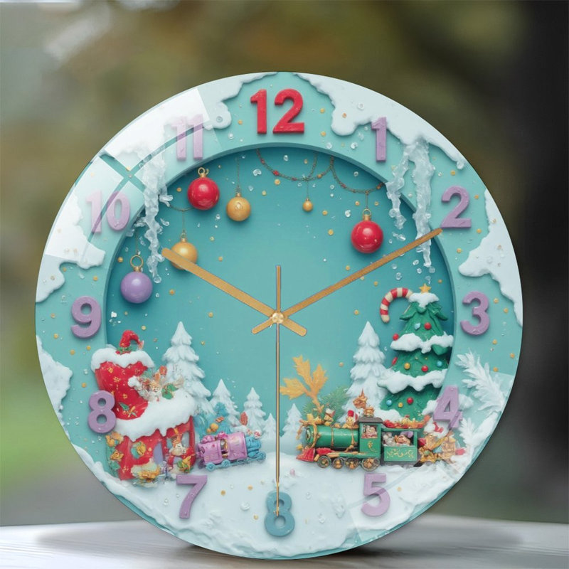 Horloge murale 12 po