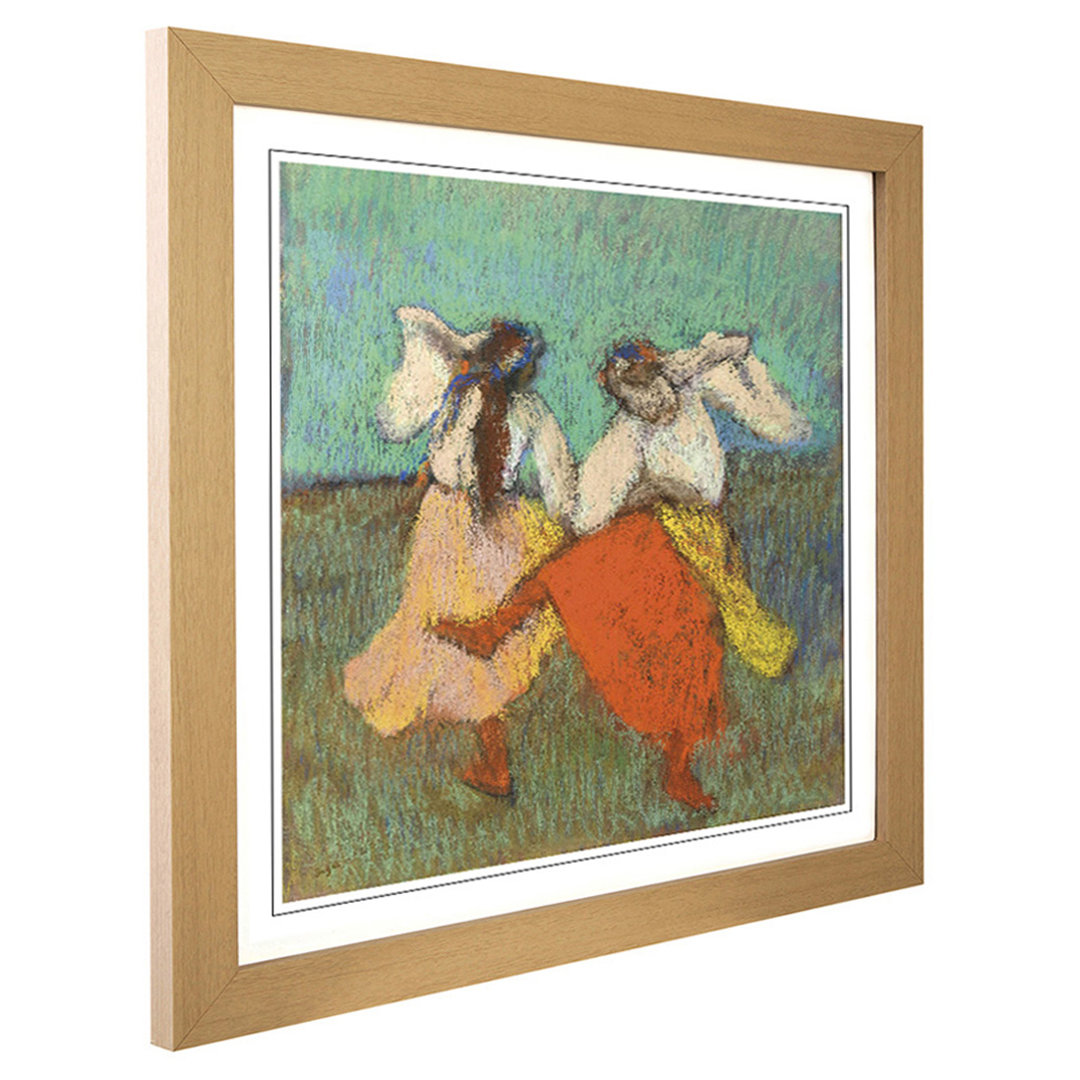 Two Dancers by Edgar Degas Framed Painting Print