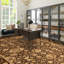 Wool Area Rug in Brown