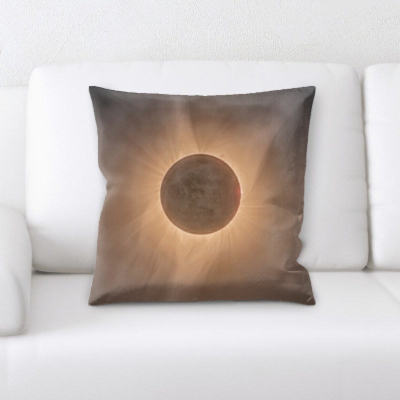 Eclipse Throw Pillow