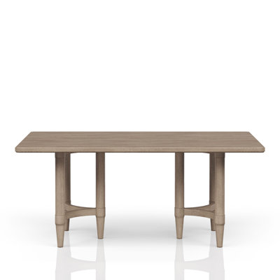 Table de salle à manger à hauteur de comptoir au fini sable