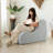 Uptown Modern Armless Accent Chair, Boucle-764237845