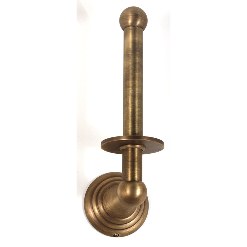 Embassy Wall Mounted Reserve Toilet Paper Holder, Antique English Matte