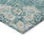 Machine Washable Indoor/Outdoor Claudian ACN1236 Teal Rug-103718889