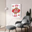  «Queen of Hearts» par Farida Zaman, art mural en verre acrylique, 24 po x 36 po-359735643