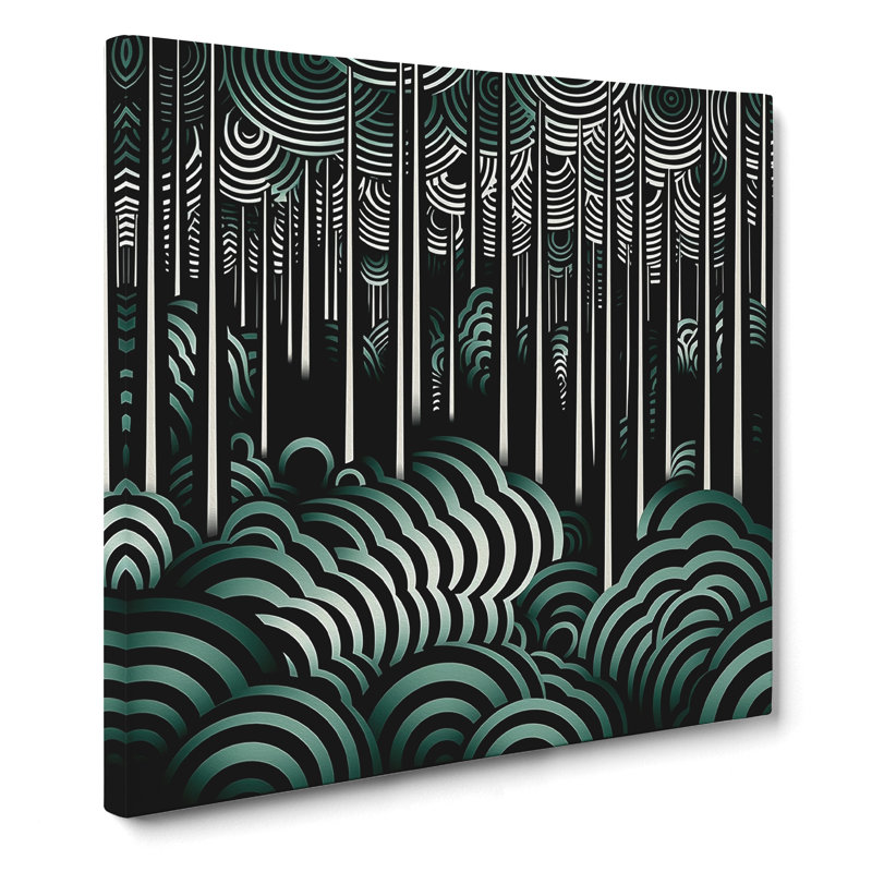 Modern Wall Art - Wrapped Canvas, 50cm H x 50cm W x 3cm D