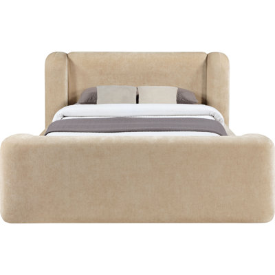 Jadeth Chenille Fabric Bed