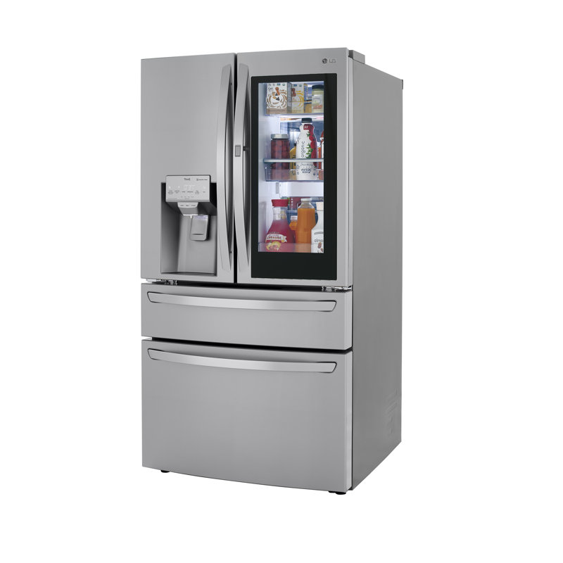 Stainless Steel Smart French Door Refrigerator with Ice Maker