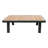 Ensemble de conversation modulaire en teck avec coussins 4 pièces Raven-1076903147