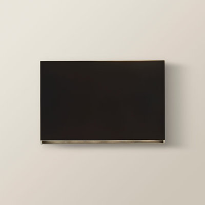 Matte Black Integrated LED Outdoor Sconce