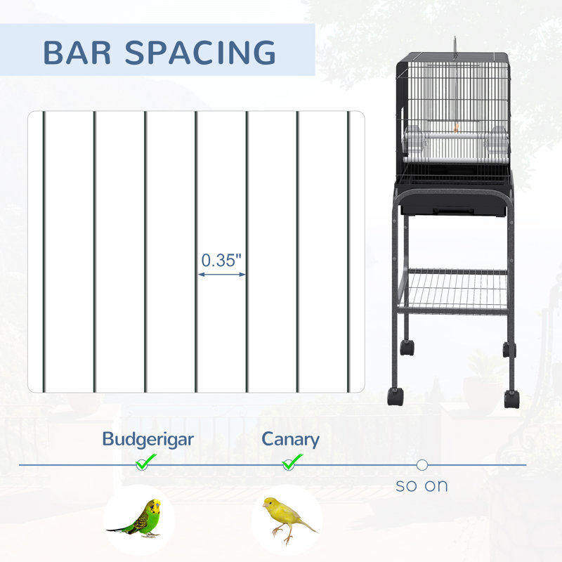 Cage à oiseau 45 po