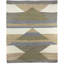 Aquila Geometric Area Rug in Green/Ivory/Gray-1853710332