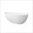 66.9 Inch Freestanding Solid Surface Soaking Bathtub For Bathroom