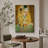 Famous Artwork "The Kiss by Gustav Klimt - Extra Large Framed Canvas Giclee Painting Print Wall Art"-93101862-119402582-56430702