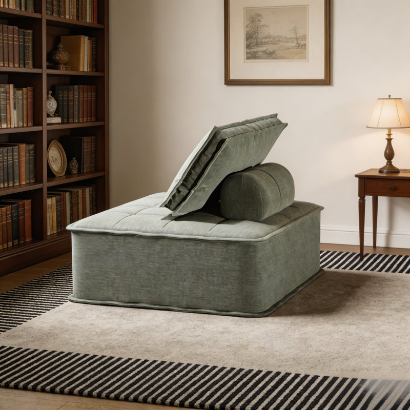 1 Seater Corduroy Sofa