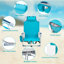 Chaise de plage pliante en aluminium-131898931