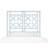 Lattice Back Open-Frame Rattan Headboard-14194554-106257260