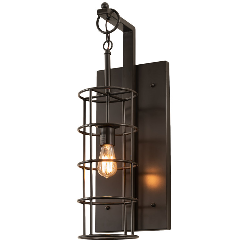 Rustic Lodge Armed Sconce