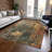 Zuleya Green Washable Indoor-Outdoor Rug - -1213195251