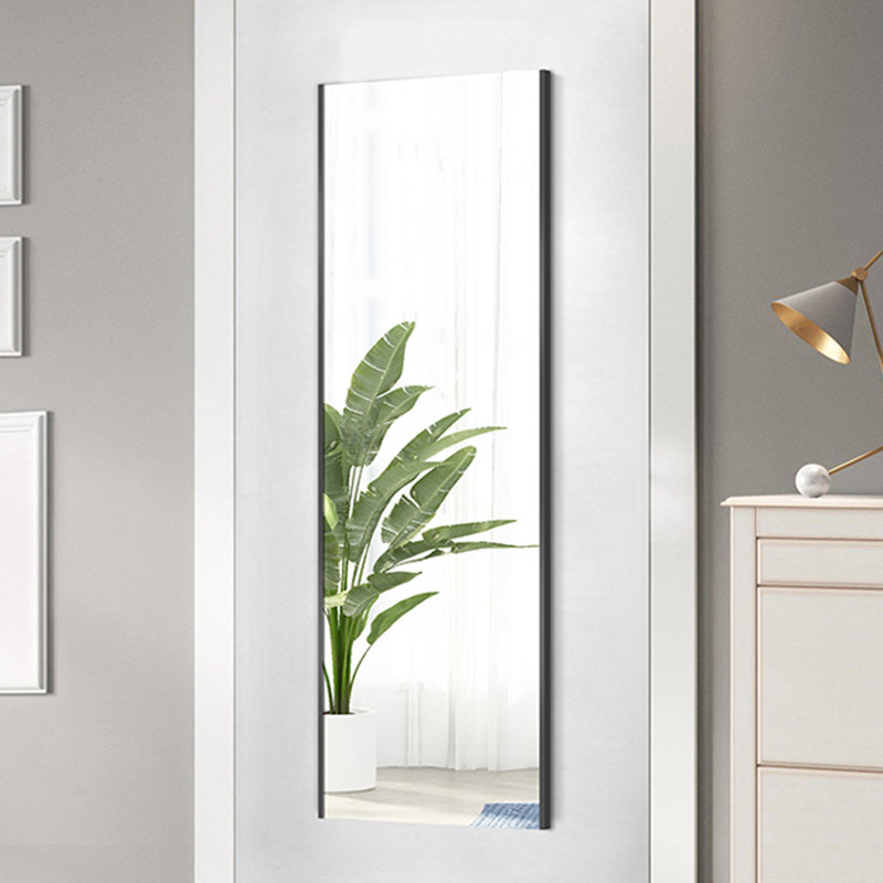 Glassless Large Mirror Shatterproof Unbreakable Wall Mirror for Gym, Dance Studio, Home Workout Room – 0.04mm Nano Film
