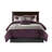 7 PC Pieced Comforter Set Purple