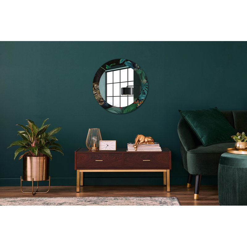 Huldar Glass Flat Wall Mirror