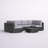 Cristofer Fully Assembled 4 - Person Seating Group with Cushions | Convenient wicker patio sofa-2063829031