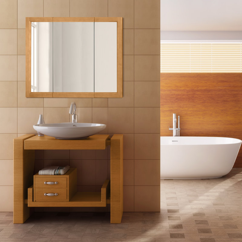 Searle Medicine Cabinet - Mirrored Bathroom Wall Storage
