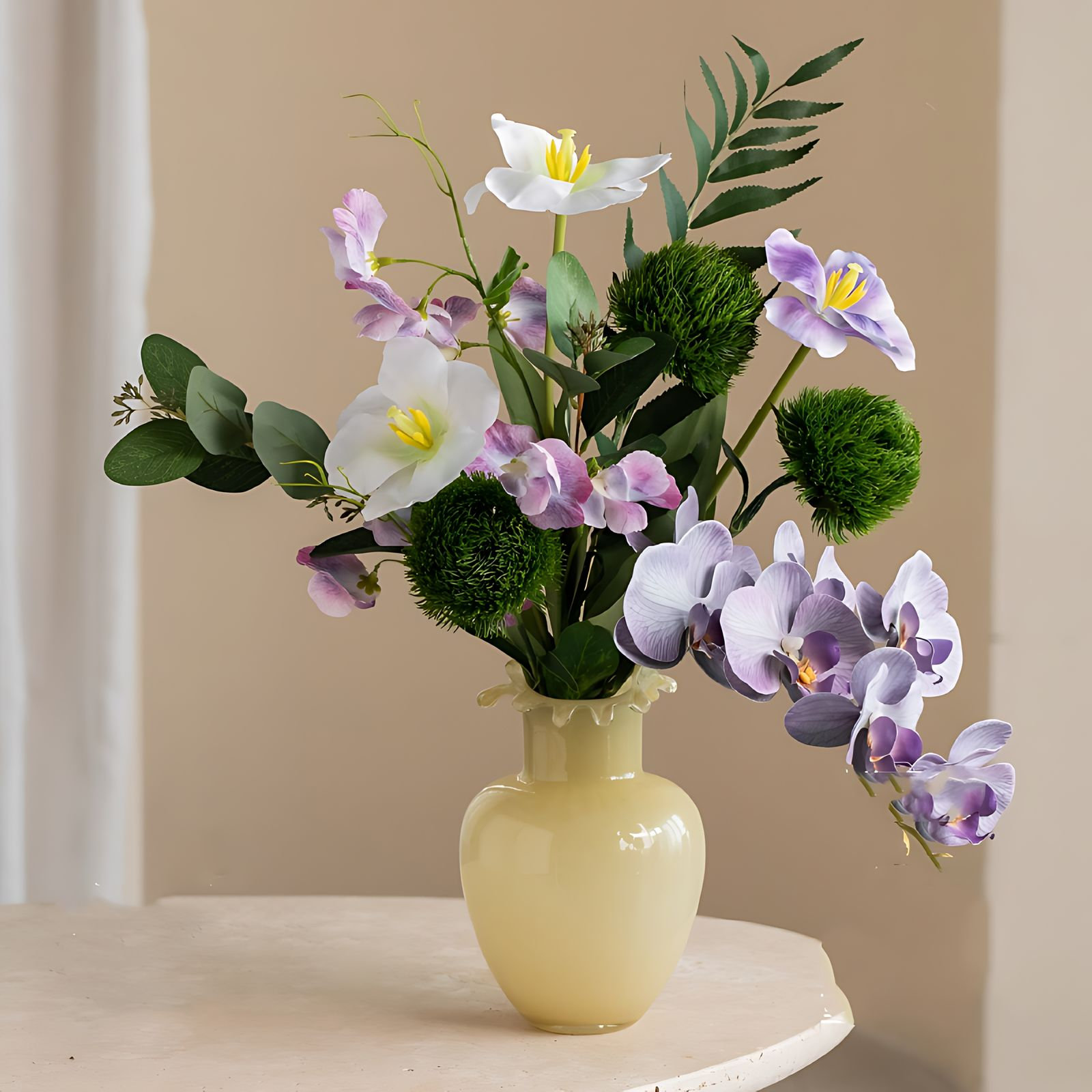 Primrue Mixed Assortment Arrangement in Vase | Wayfair