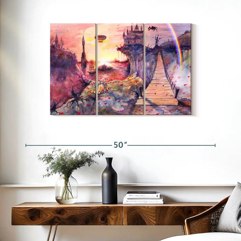Kingdom Fantasy, 24" H x 38" W