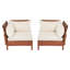 Chaise de patio avec coussins Shorehamby