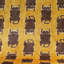 Le Tibetan in Gold Velvet Fabric