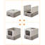 Polypropylene Litter Box with Scoop-101780818